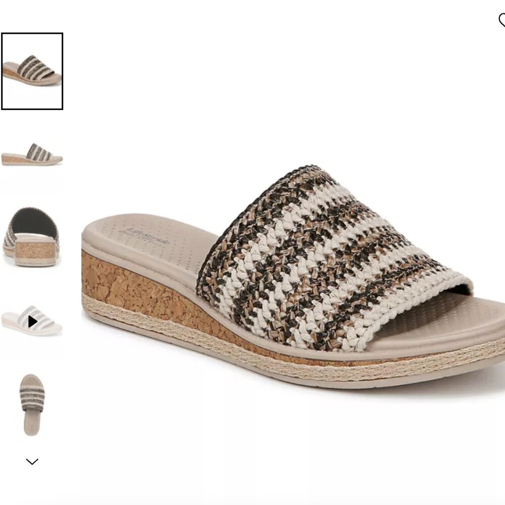 Women's Breezy Slide Wedge Sandals